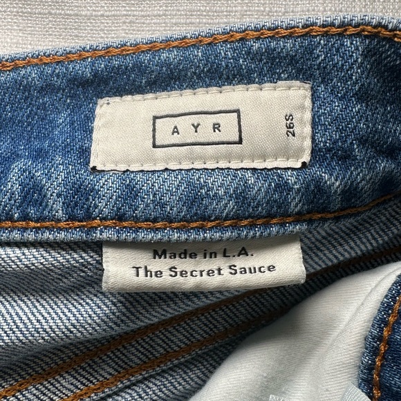 AYR The Secret Sauce Jeans Size 26S (short) - Picture 6 of 13